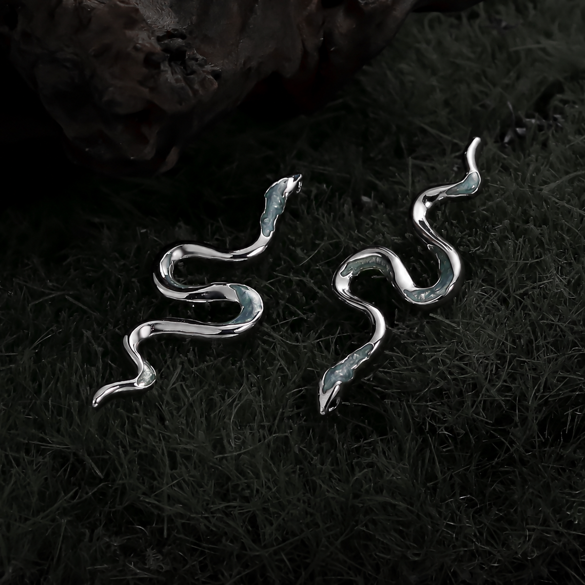 Ocean Serpent Earrings