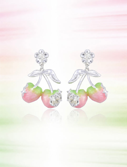 Cherry Blush Earrings