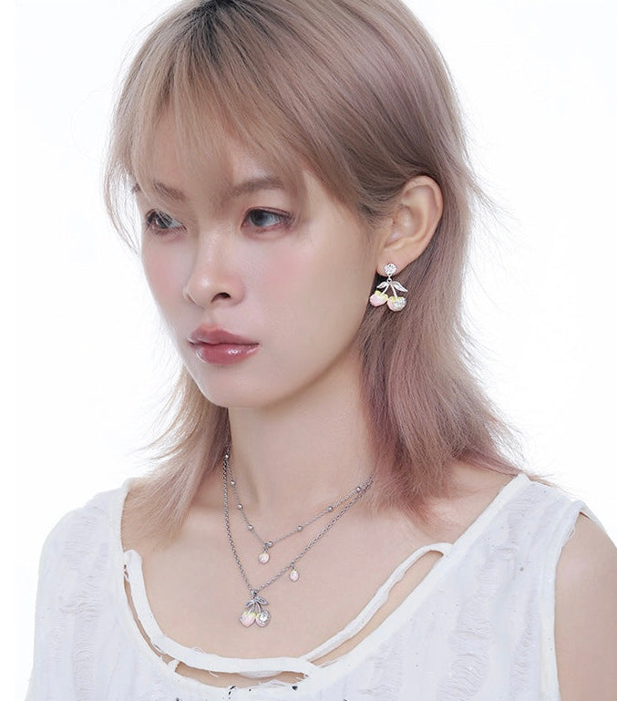 Cherry Blush Earrings