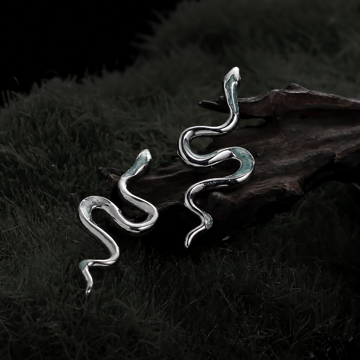 Ocean Serpent Earrings