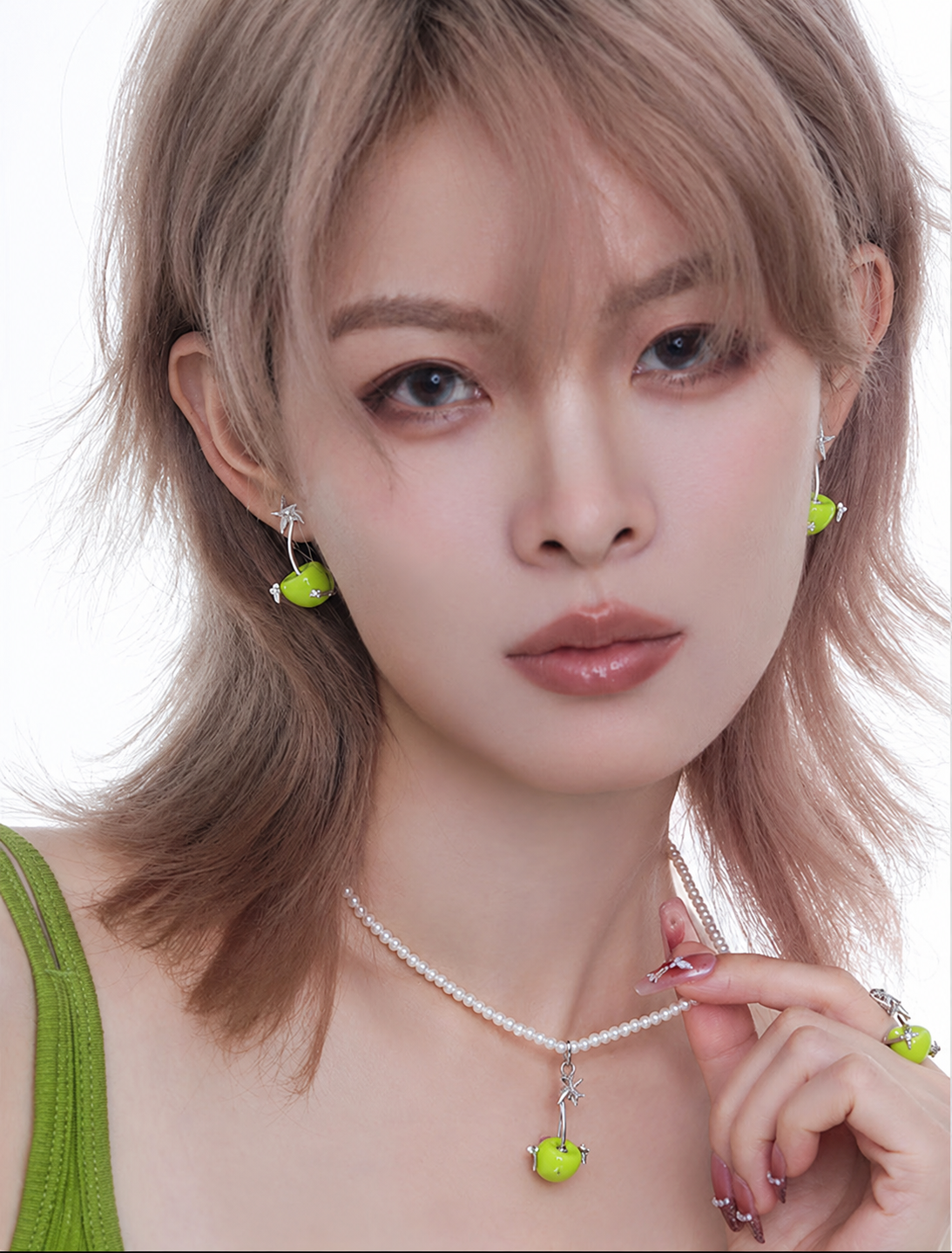Starlight Apple Earrings