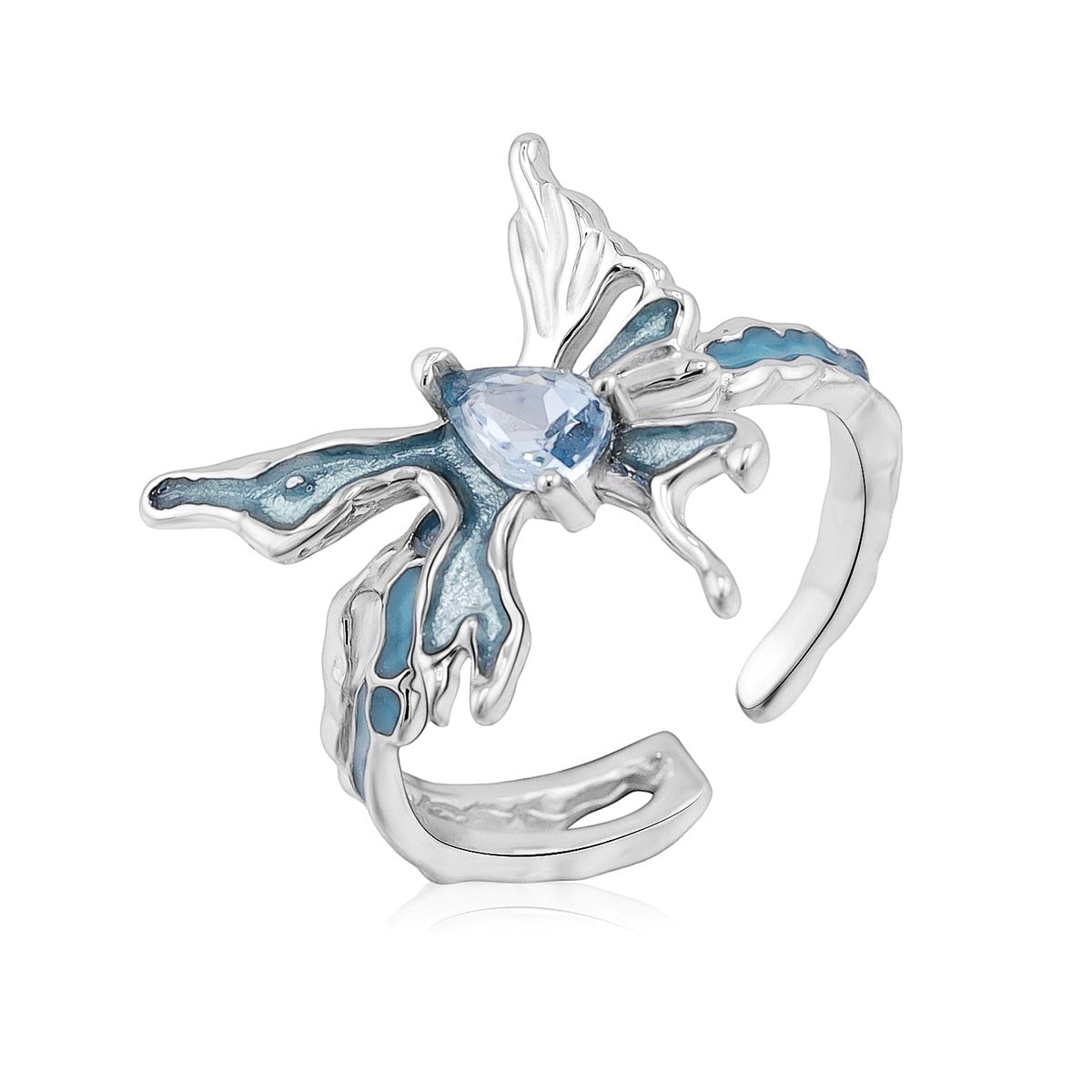 Glacier Butterfly Ring