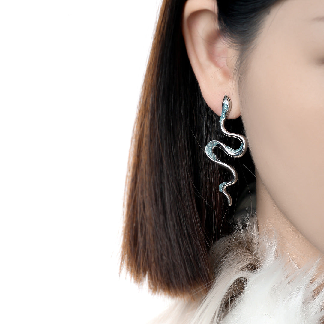 Ocean Serpent Earrings