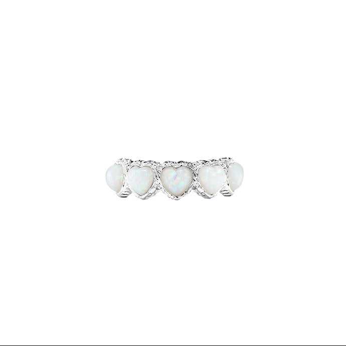 Dreamborne Opal Heart Rings