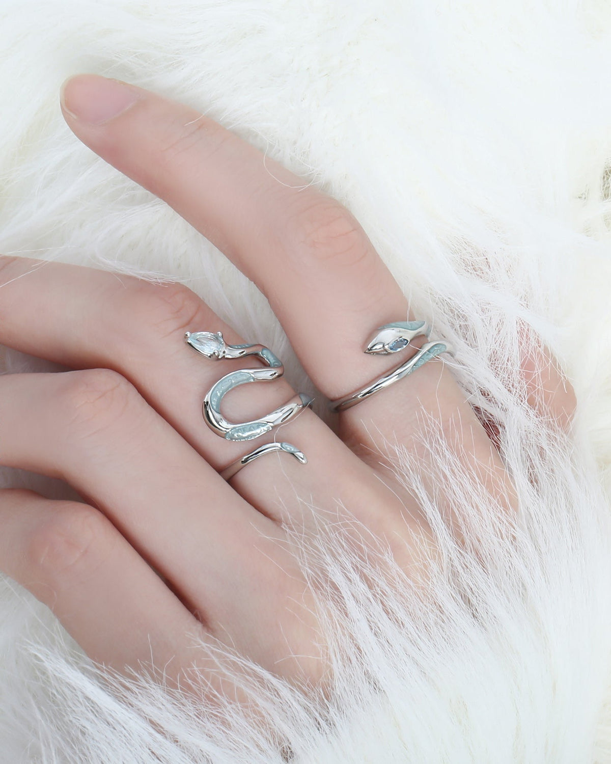 Sea Serpent Rings
